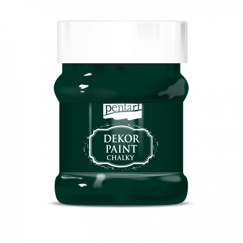 Barvy Dekor Paint Soft značky Pentart jsou novinkou roku 2015. Dekor Paint je rychleschnoucí křídová barva na vodní bázi s vynikající kryvostí. Díky 