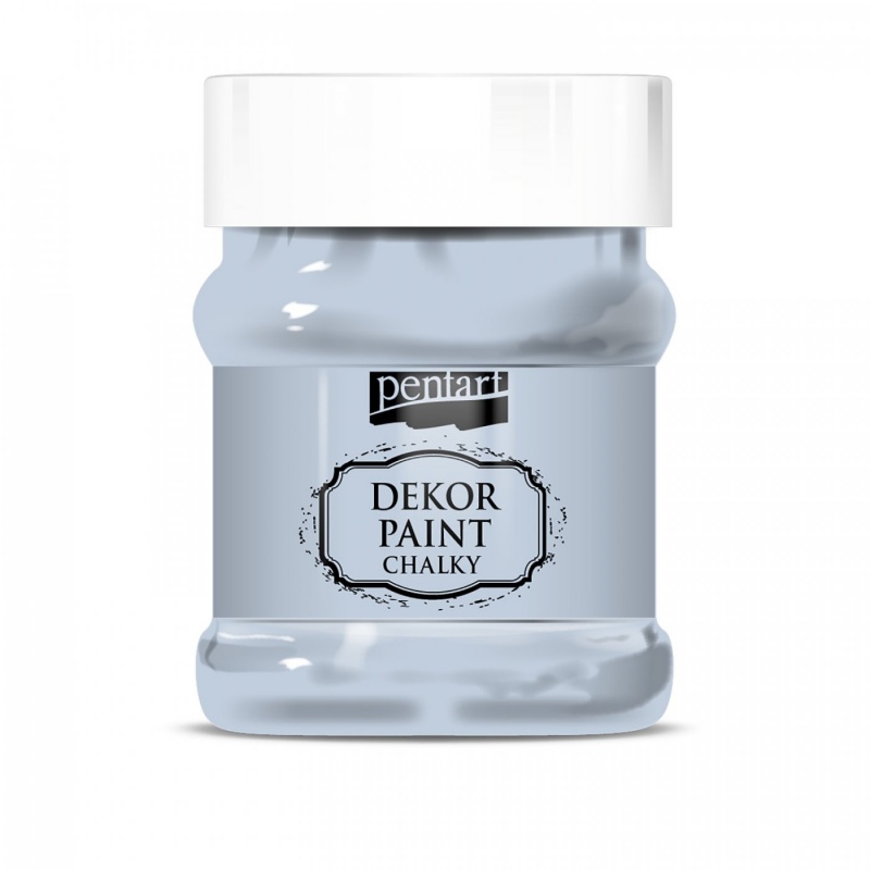 Barvy Dekor Paint Soft značky Pentart jsou novinkou roku 2015. Dekor Paint je rychleschnoucí křídová barva na vodní bázi s vynikající kryvostí. Díky 
