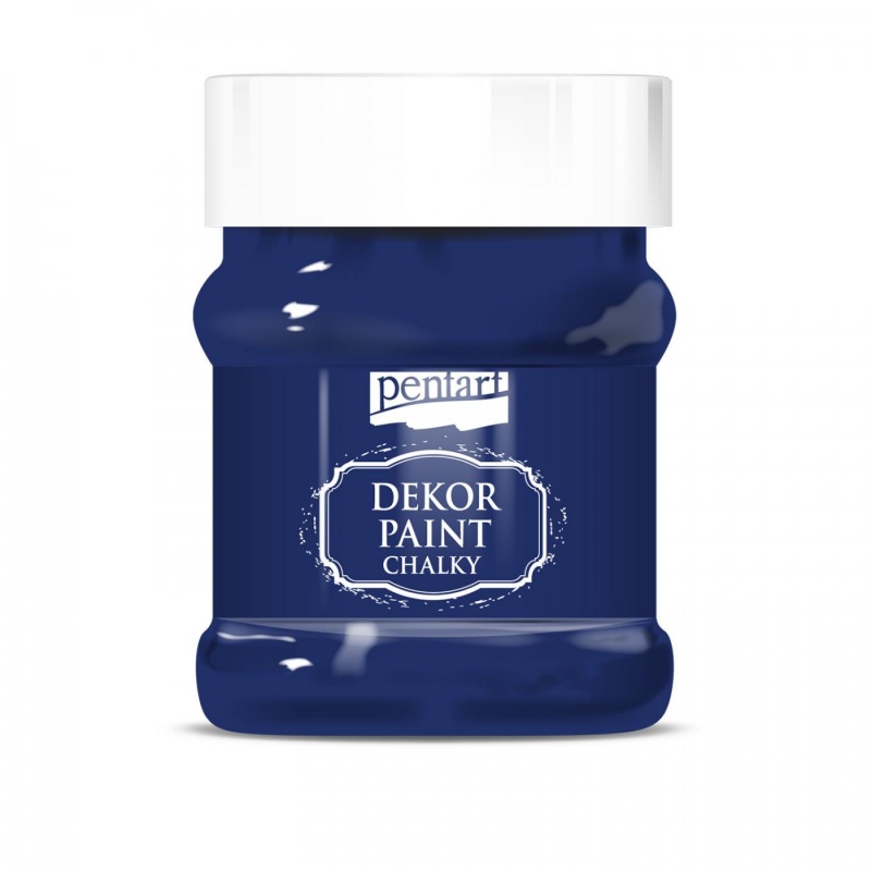 Dekor Paint Soft od společnosti Pentart je rychleschnoucí křídová barva na vodní bázi s vynikající krycí schopností. Díky speciálnímu složení vy