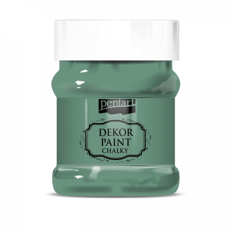 Dekor Paint Soft od společnosti Pentart je rychleschnoucí křídová barva na vodní bázi s vynikající krycí schopností. Díky speciálnímu složení vy