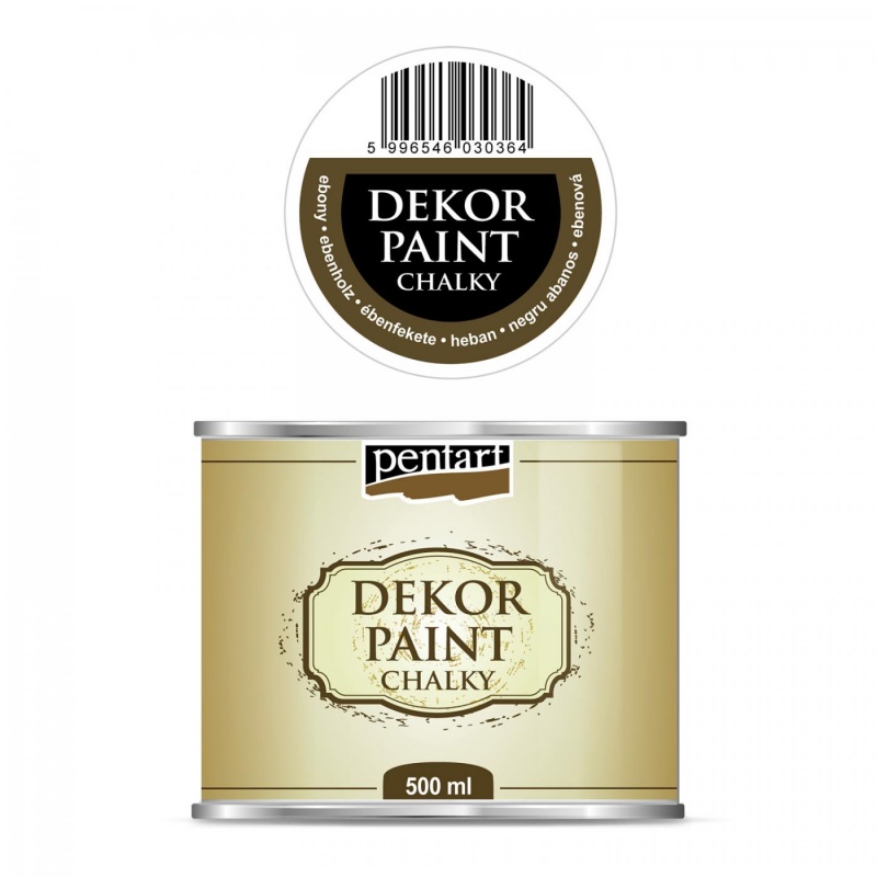 Dekor Paint Soft od společnosti Pentart je rychleschnoucí křídová barva na vodní bázi s vynikající krycí schopností. Díky speciálnímu složení vy