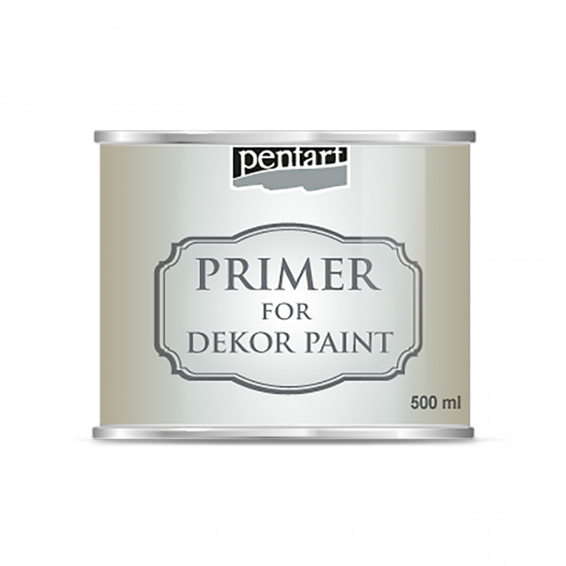 Primer určený pro barvy Dekor Paint od Pentart. Průhledný primer na vodní bázi slouží k přípravě podkladu pro samotným malováním barvami. Uzavře 