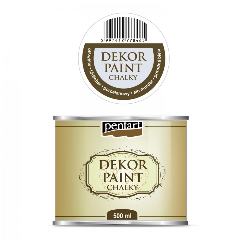 Barvy Dekor Paint Soft značky Pentart jsou novinkou roku 2015. Dekor Paint je rychleschnoucí křídová barva na vodní bázi s vynikající kryvostí. Díky 