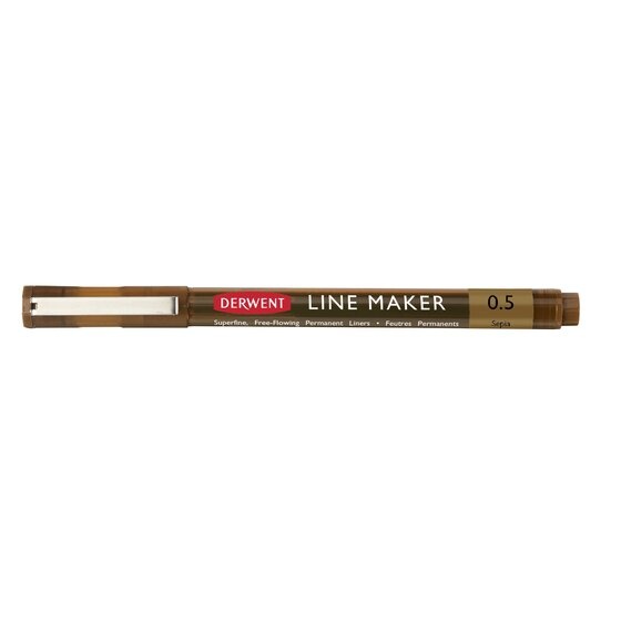 Graphik Line Maker jsou pera od firmy Derwent, která mají nekončené možnosti využití díky svým tenkým hrotům, proto potěší akvarelisty, kaligrafy 
