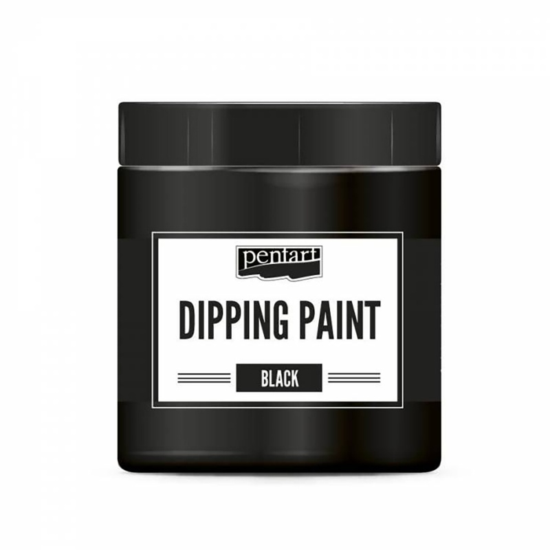 Dipping paint samonivelační barva značky Pentart přináší možnost usnadnit si tvůrčí proces. Namáčecí barva (dipping paint) je založena na vodní 