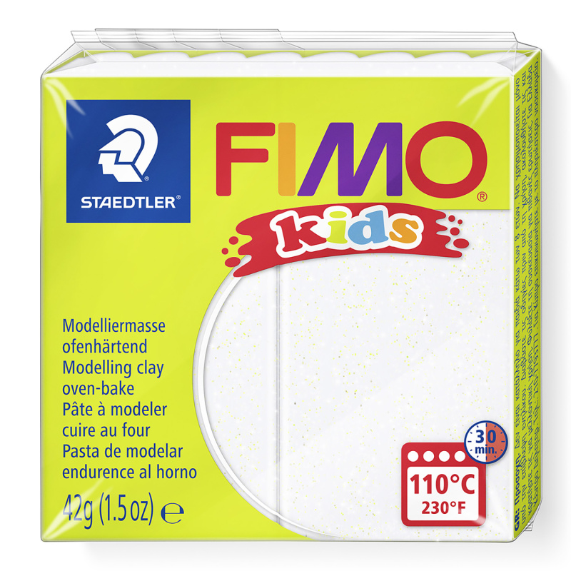 FIMO kids je polymerová hmota prvotřídní kvality určená k modelování s nesčetnými možnostmi využití. Používá se na výrobu dekorací, šperků, 