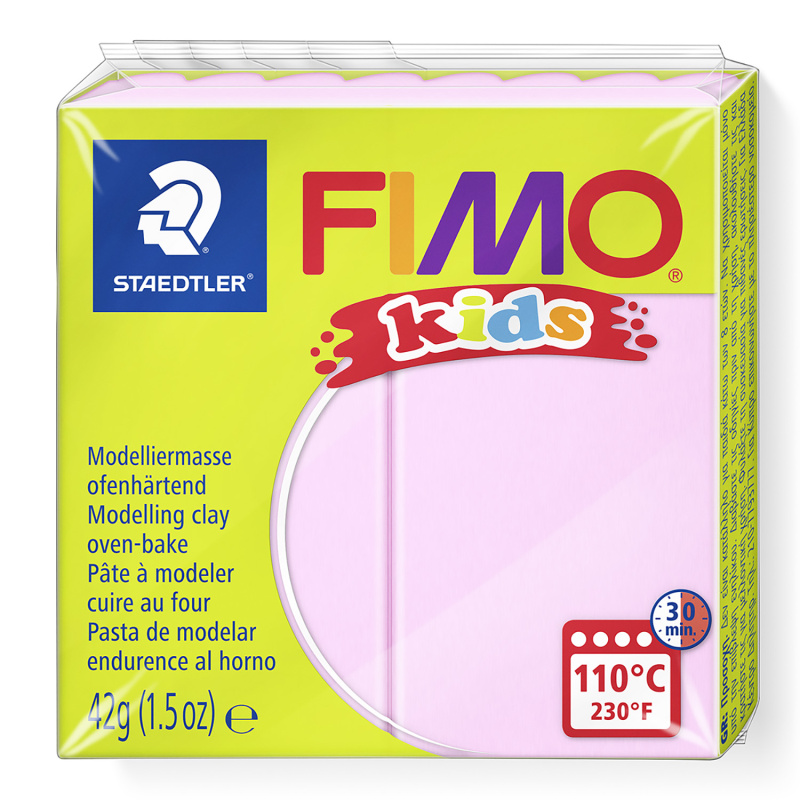 FIMO kids je polymerová hmota prvotřídní kvality určená k modelování s nesčetnými možnostmi využití. Používá se na výrobu dekorací, šperků, 