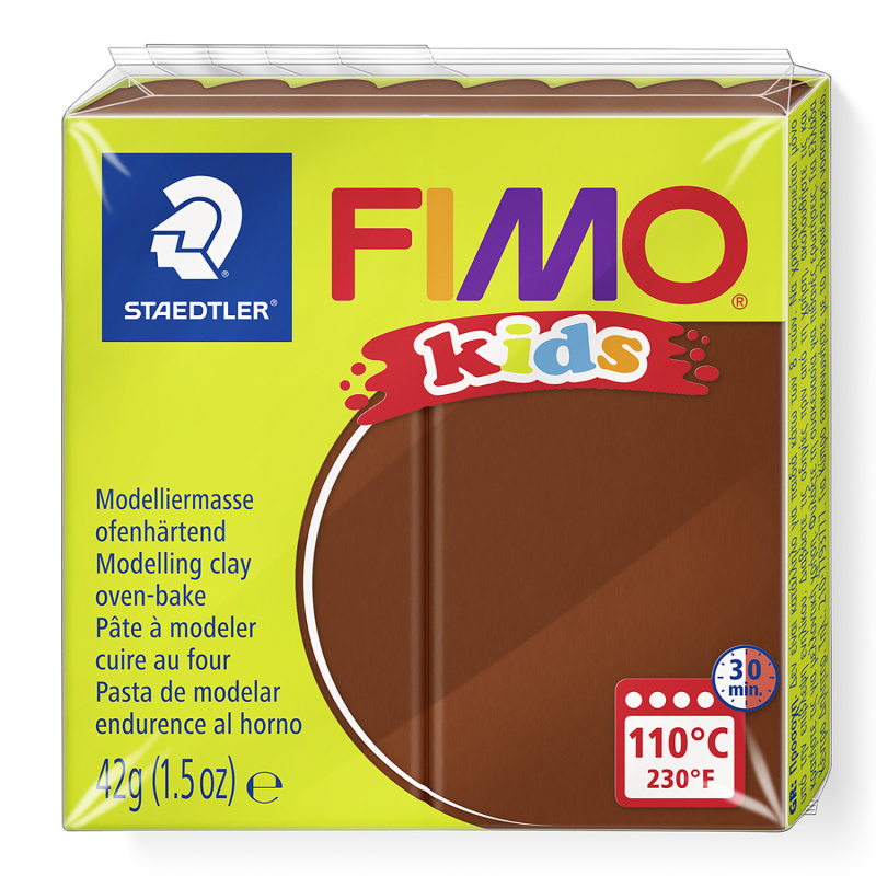 FIMO kids je polymerová hmota prvotřídní kvality určená k modelování s nesčetnými možnostmi využití. Používá se na výrobu dekorací, šperků, 