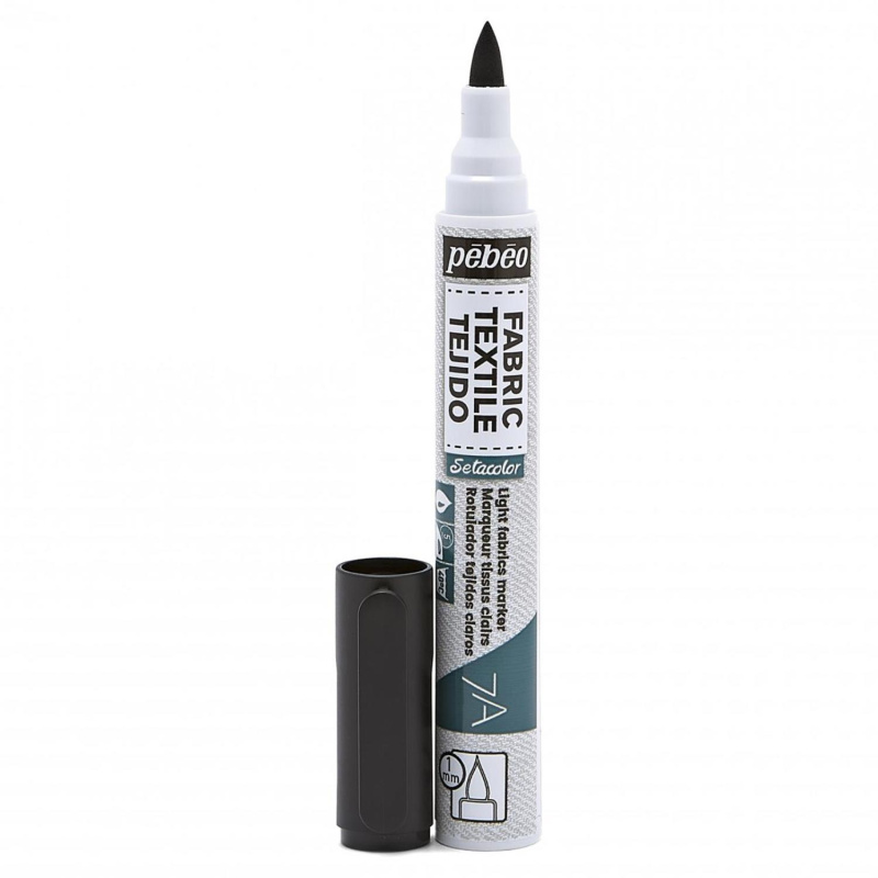 Light Fabric marker fixy na textil 7A od společnosti Pebeo jsou velmi praktické fixy pro kreslení na všechny druhy textilií. Popisovače jsou na vodní b