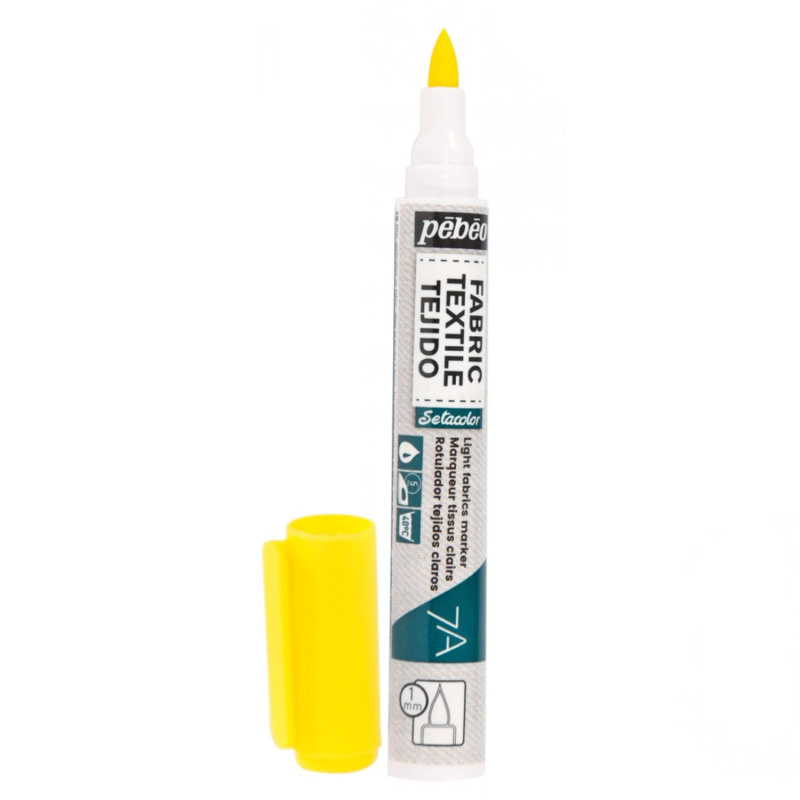 Light Fabric marker fixy na textil 7A od společnosti Pebeo jsou velmi praktické fixy pro kreslení na všechny druhy textilií. Popisovače jsou na vodní b