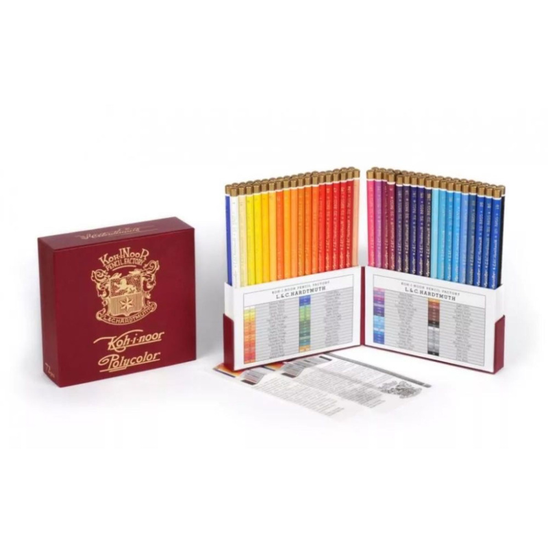 Sada tužek Polycolor od společnosti Koh-i-noor příjemně překvapí zejména ty, kteří rádi kreslí. Je vhodná pro klasickou kresbu, ale pomůže i při