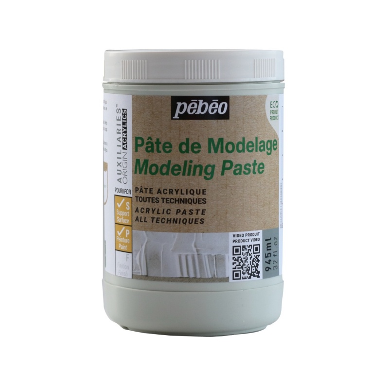 Modelovací pasta - Pro dokonalé reliéfní efekty
Vytvářejte jedinečné textury a 3D efekty s modelovací pastou Pebeo, neprůhlednou pastou určenou k vy
