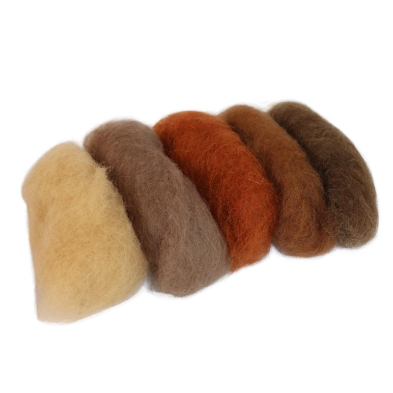 Mykané ovčí rouno pro plstění jemnohem tvrdší než jemné merino. Má výraznější tvrdá vlákna, která jsou jemně stočená. Mykaná plsť se použ