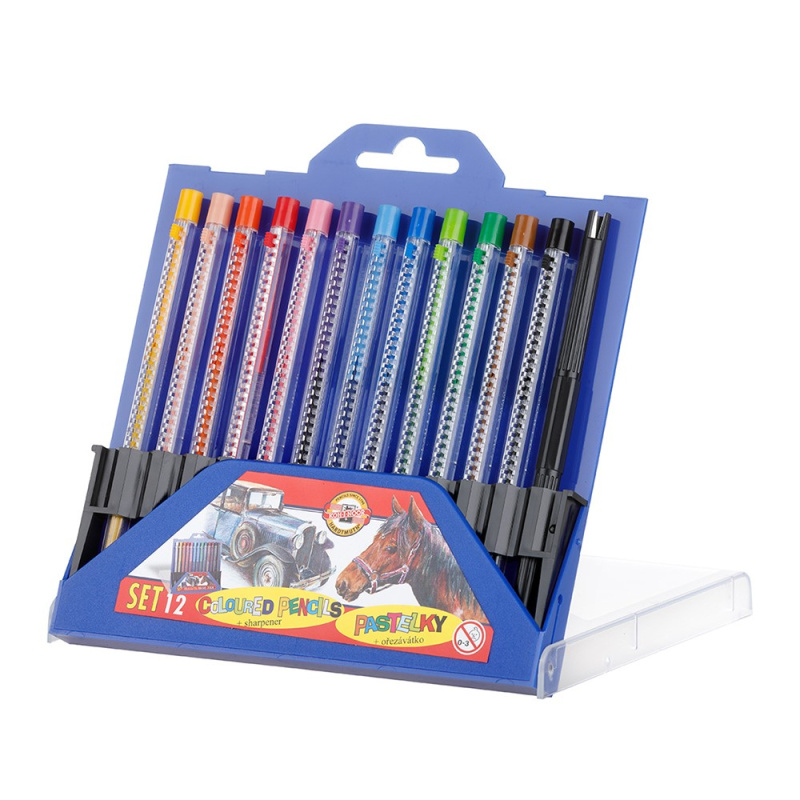 Pastelky Koh-i-noor Scala jsou mechanické výsuvné pastelky , jaké si je pamatujete ze svého dětství. Není to náhoda, jsou to jedny z nejoblíbenější