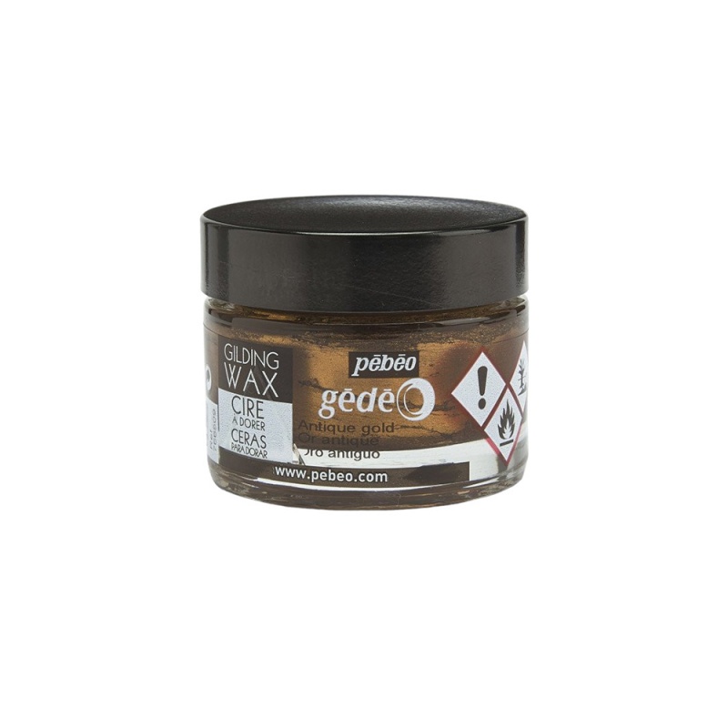Zlatící vosk Pébéo Gédéo je profesionální vosk pro vytváření speciálních efektů na lakovaných površích, dřevě, kovu, kartonu a plastu. Vosk j