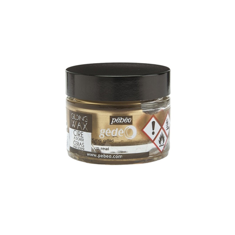 Zlatící vosk Pébéo Gédéo je profesionální vosk pro vytváření speciálních efektů na lakovaných površích, dřevě, kovu, kartonu a plastu. Vosk j