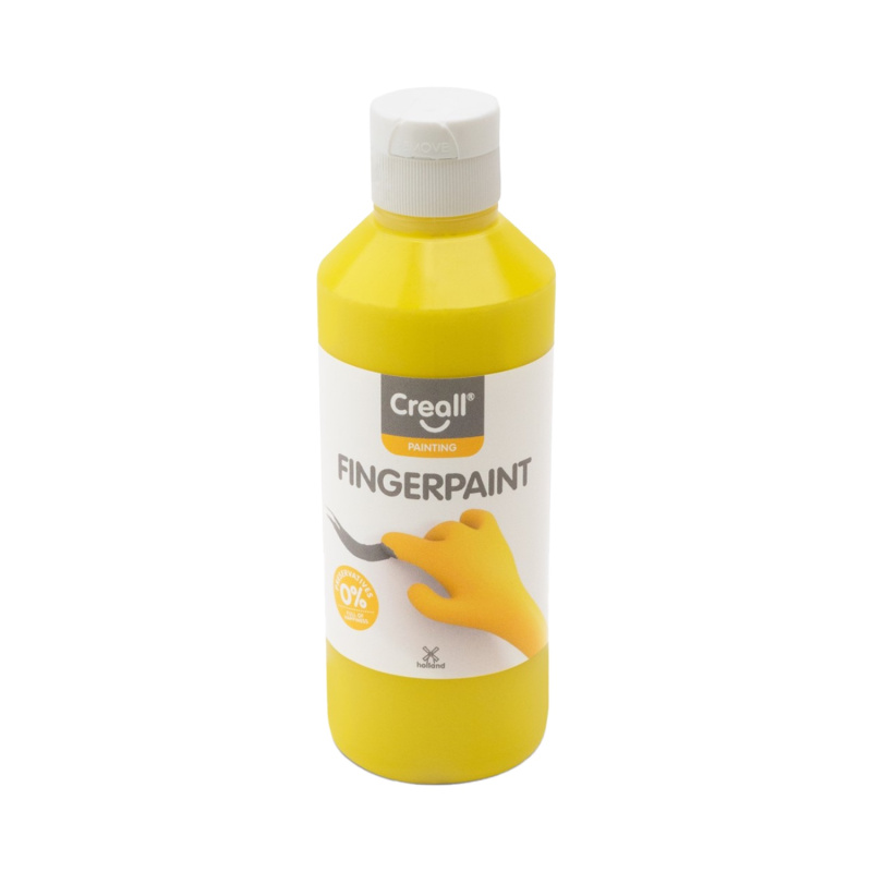 Creall prstová barva, 250 ml. Podpořte kreativitu a zábavné objevování barev s prstovými barvami Creall, které byly speciálně vyvinuty pro nejmenší 