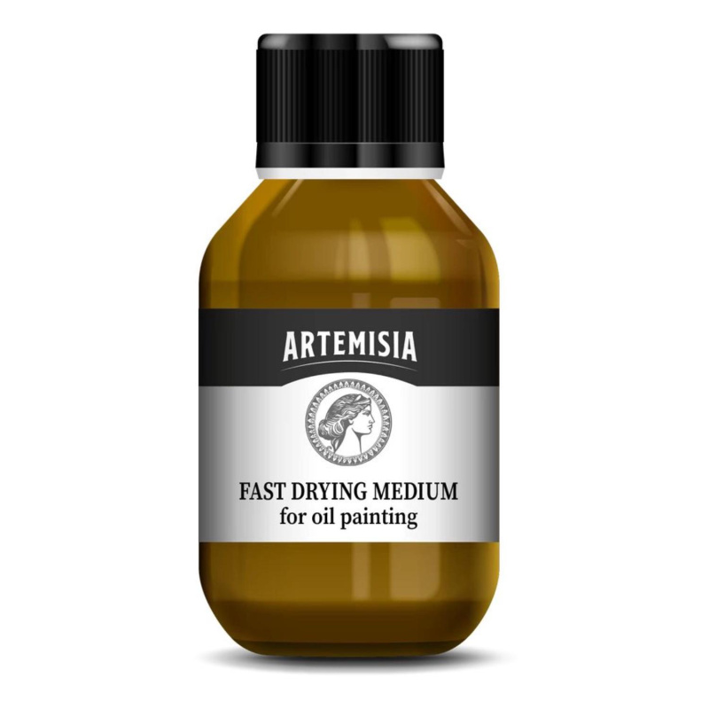 Rychleschnoucí médium na bázi damarové pryskyřice, které výrazně urychluje schnutí, dodává barvě plnost a usnadňuje práci na svislých plochách. 