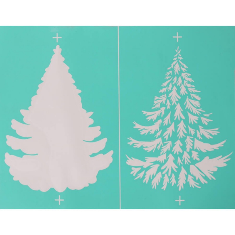 Samolepicí šablony (Silkscreen stencils) s originálními motivy jsou vhodné pro opakované použití. Můžete je použít k dekorování různých povrchů