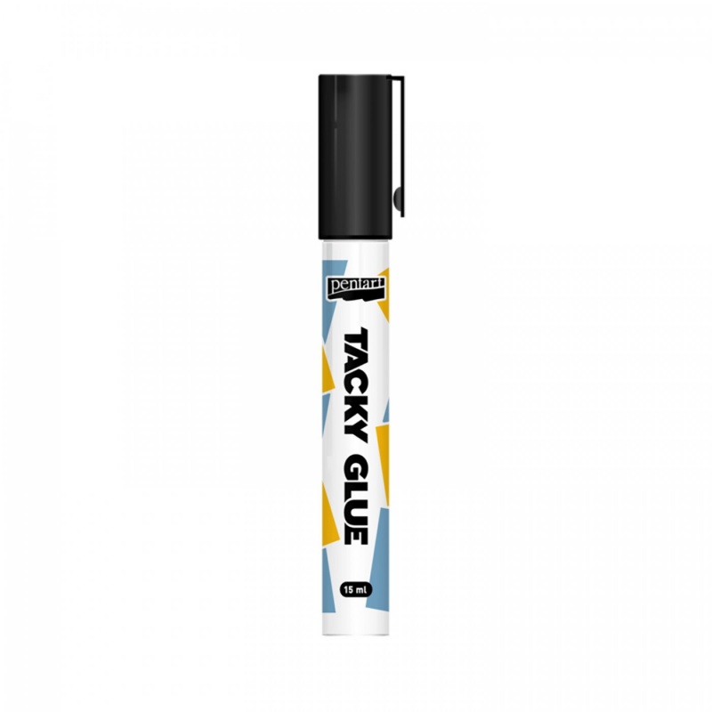 Samolepicí lepidlo ( Tacky glue pen ) je lepidlo na vodní bázi, které po uschnutí vytvoří samolepící vrstvu. Výborně se hodí pro lepení obtížně 