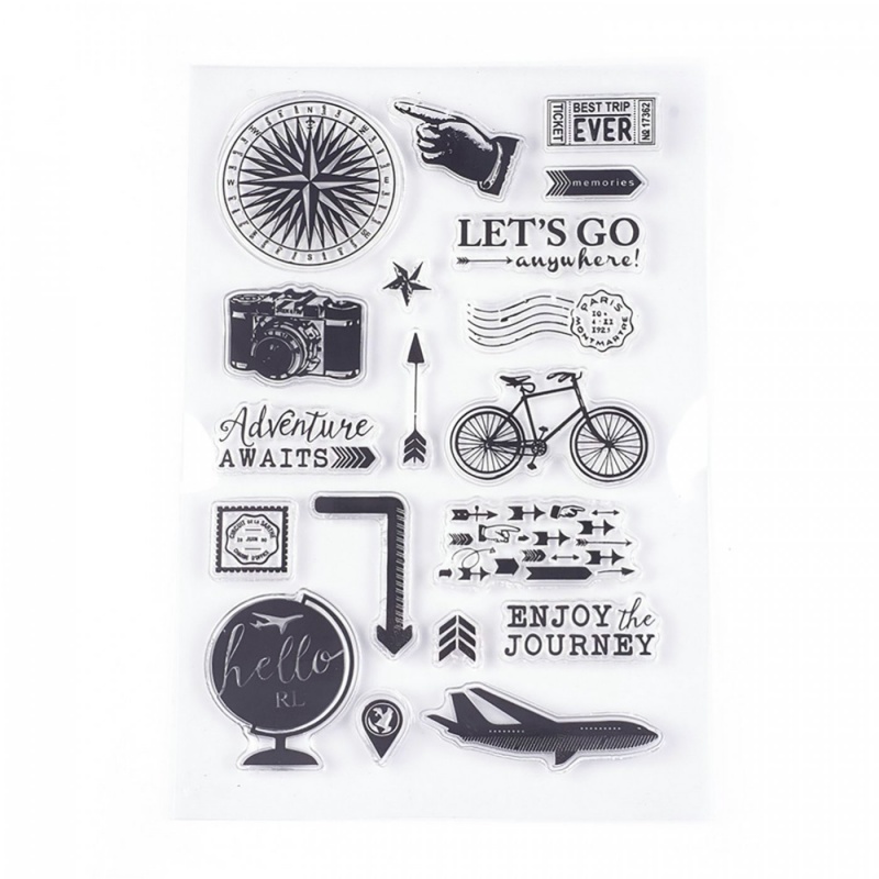 Silikonové razítko je ideální pro kreativní využití při cardmakingu, scrapbookingu a dalších technikách (jmenovky, záložky, dárková balení). Raz