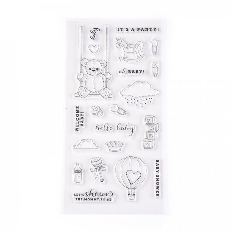 Silikonové razítko je ideální pro kreativní využití při cardmakingu, scrapbookingu a dalších technikách (jmenovky, záložky, dárková balení). Raz