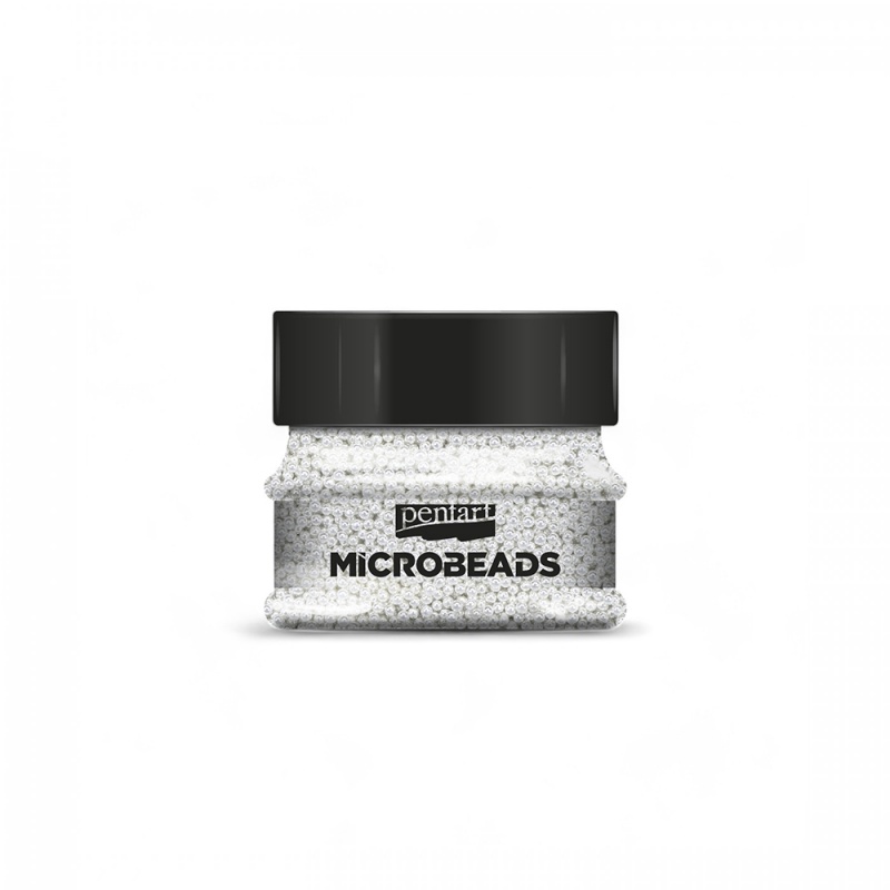 Skleněné mikroperličky (Microbeads) jsou malé kuličky ze skla s perleťovým efektem. Jsou velmi malinké (mají 0,8 - 1 mm), používají se zejména jako