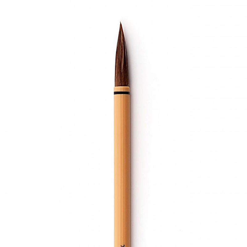 Štětec t-brush se používá pro kaligrafii - umění psaní, krasopisu a pro práci s inkoustem obecně. Jedná se o štětec s dlouhou rukojetí s okem vhod