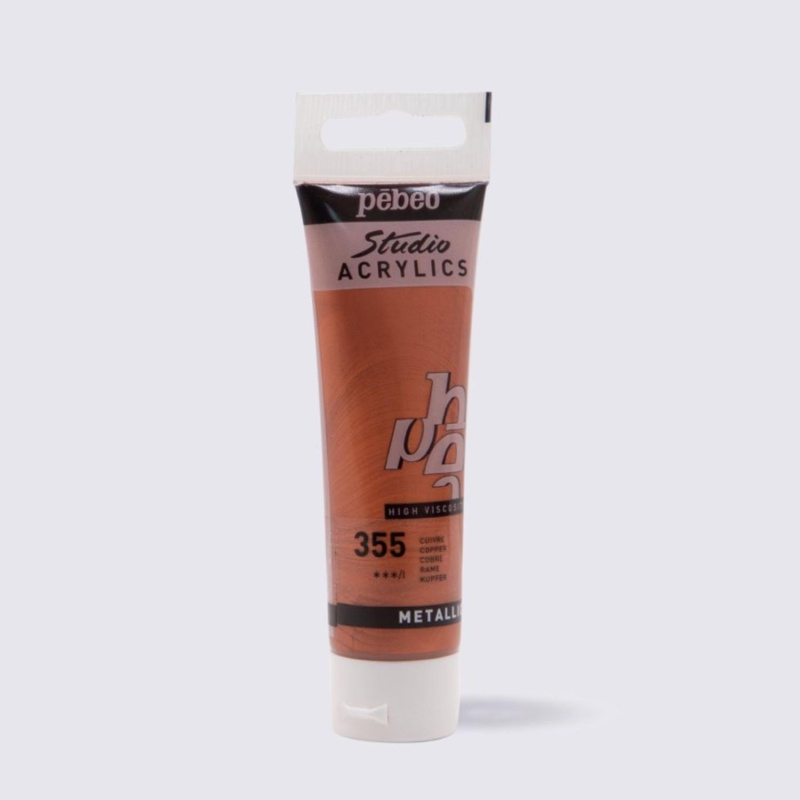 PEBEO Studio Acrylics – akrylová barva, 30 ml. PEBEO Studio Acrylics patří mezi oblíbené série akrylových barev PEBEO. Jedná se o kvalitní akrylov�
