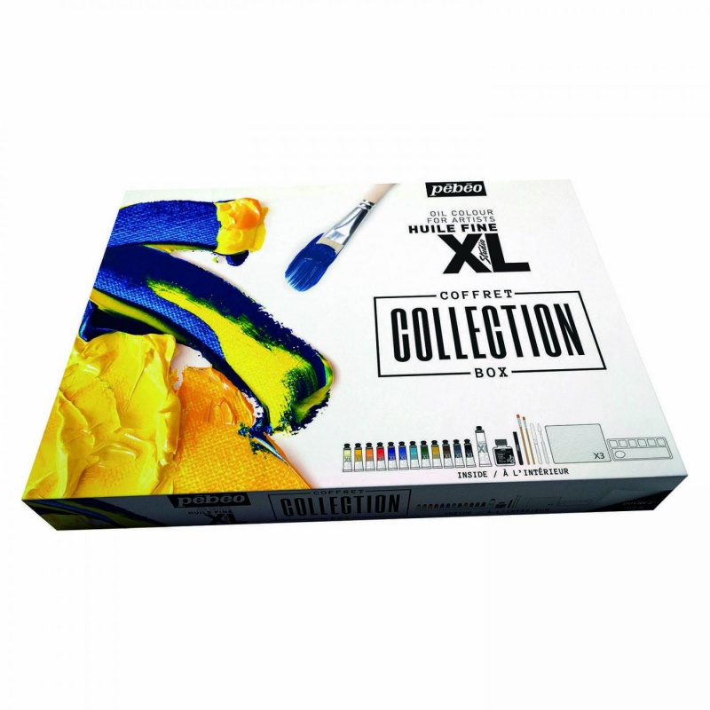 Studio XL sada olejových barev obsahuje vysoce kvalitní barvy s jemnou texturou navržené pro potřeby současných umělců. Jsou vhodné především pro p