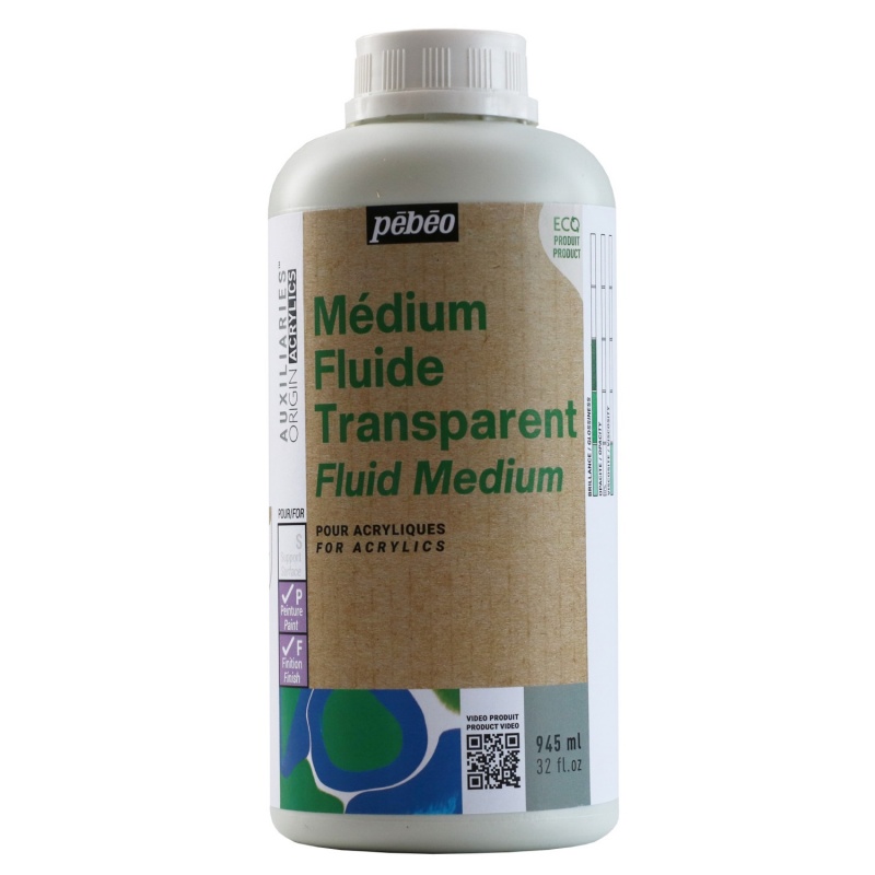 Transparentní tekutý prostředek - dokonalý nástroj pro techniku nalévání
Posuňte svá akrylová díla na vyšší úroveň s Transparent Fluid Medium,