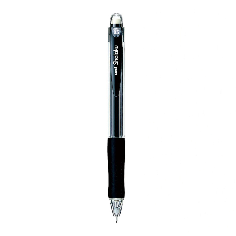 UNI SHALAKU mikrotužka M5-100, 0,5 mm. Spolehlivá, odolná a připravená na každodenní používání. UNI SHALAKU M5-100 je moderní mikrotužka navrže