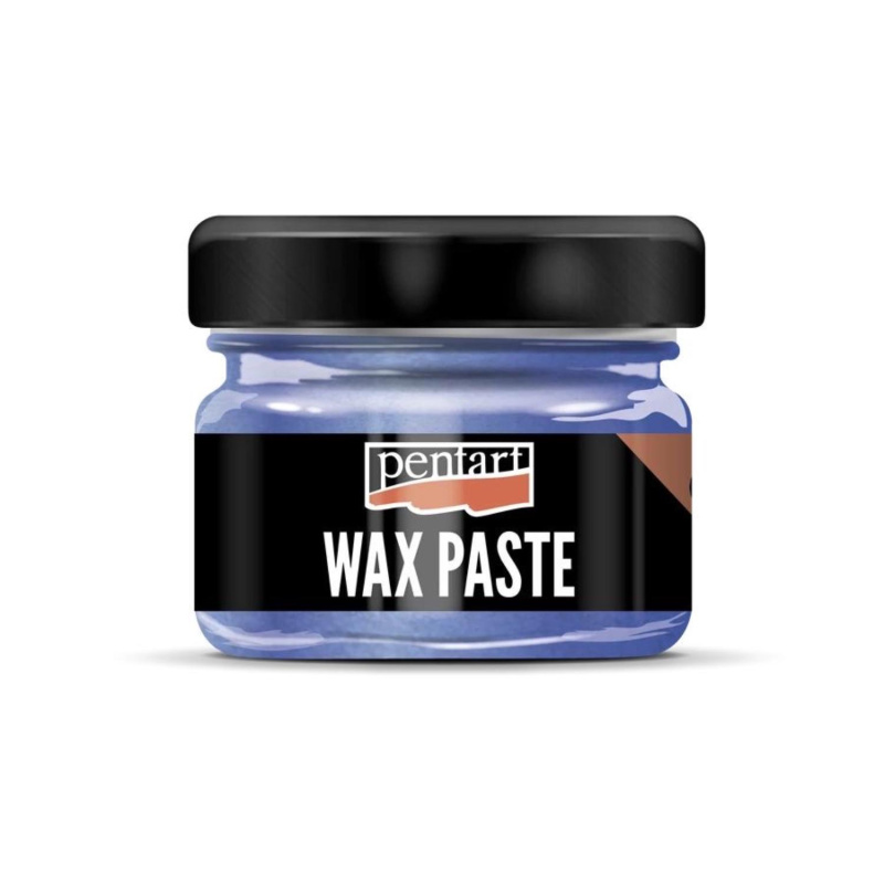 Vosková pasta (Wax paste – metal) se základem včelího vosku a pomerančového oleje vytvoří na povrchu silný, kovový třpytivý efekt. Lze je použít