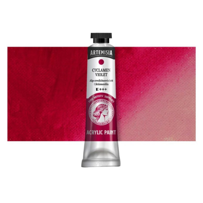 Akrylová barva Artemisia cyclamen fialová, 40 ml 