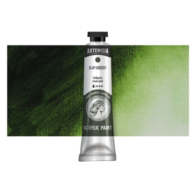 Akrylová barva Artemisia sap green, 120 ml 