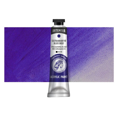 Akrylová barva Artemisia ultramarine blue deep, 40 ml
