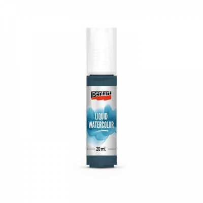 Akvarelové barva v tubě, 20 ml, azurová