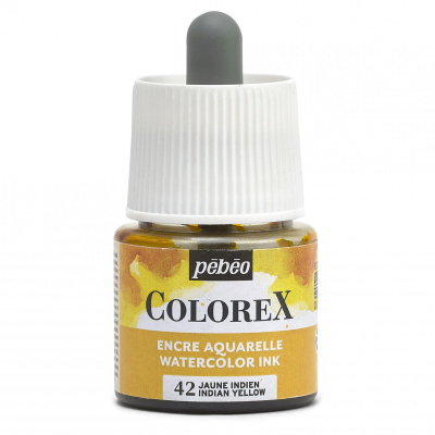 Akvarelový atrament COLOREX, indian yellow 45 ml