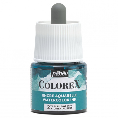 Akvarelový inkoust COLOREX, orientální modrá 45 ml 