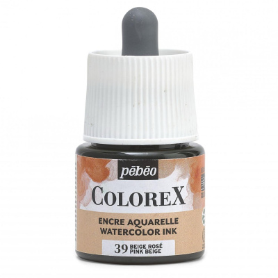 Akvarelový inkoust COLOREX, růžovo-béžový 45 ml 