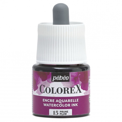 Akvarelový inkoust COLOREX, švestka 45 ml