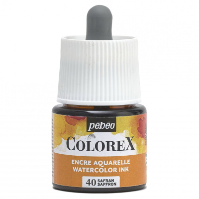 Akvarelový inkoust COLOREX, šafrán 45 ml 