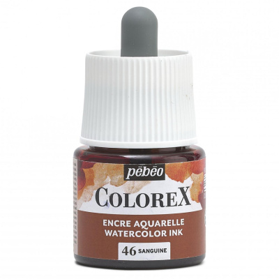 Akvarelový inkoust COLOREX, sanguine 45 ml 