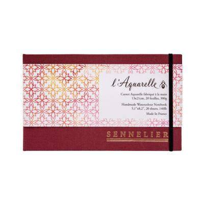 Art Book, Sennelier, akvarelová podložka, hrubá, 13 x 21 cm, 300 g, 20 listů
