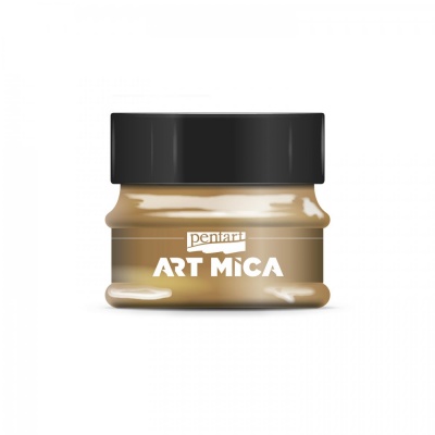 Art Mica, práškový pigment 9 g, zlatá hnědá