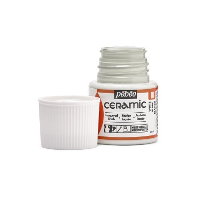 Ceramic 45 ml, 10 White