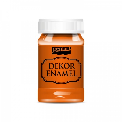 Dekor Enamel 100 ml, pomerančová