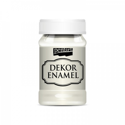 Dekor Enamel 100 ml, přírodní bílá