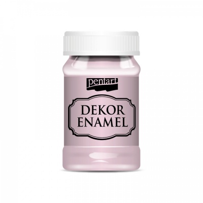 Dekor Enamel 100 ml, růžová