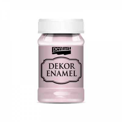 Dekor Enamel 100 ml, růžová